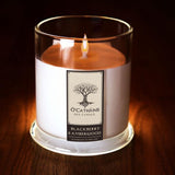Blackberry & Amberwood Soy Candle