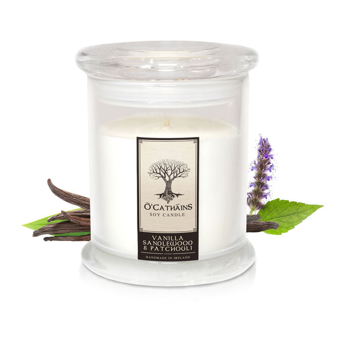 Vanilla Sandlewood & Patchouli Soy Candle