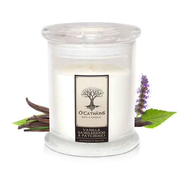 Vanilla Sandlewood & Patchouli Soy Candle